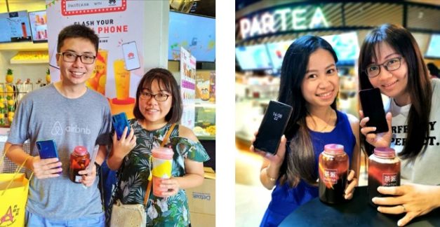 Huawei Manjakan Pelanggan dengan Teh Gratis dari Partea