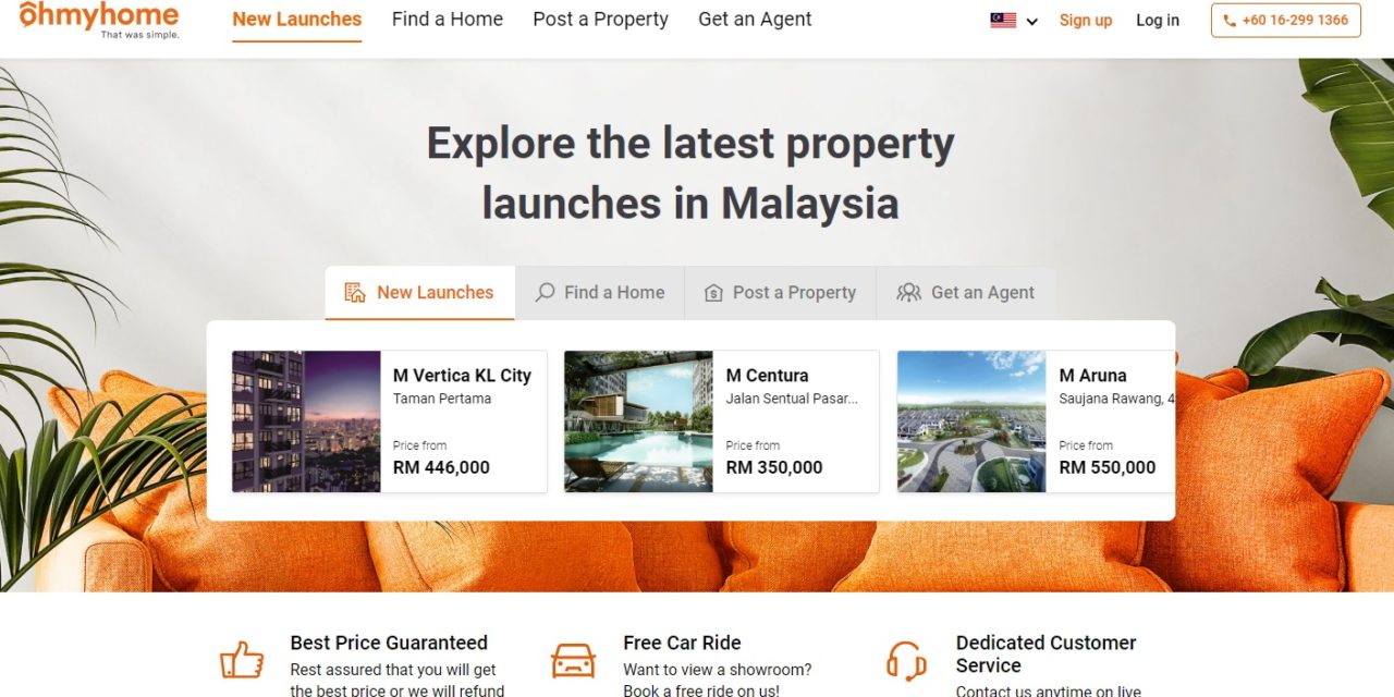Ohmyhome Tawarkan Kemudahan Transaksi Jual Beli Properti di Malaysia