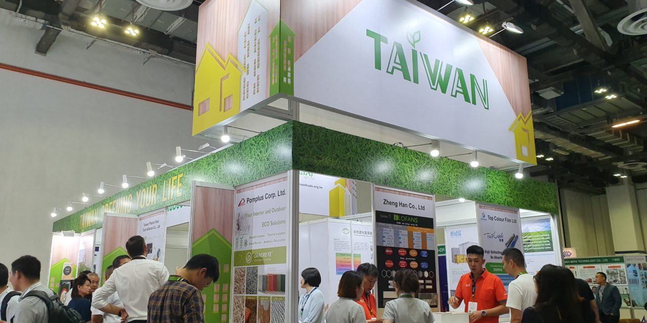 Paviliun Produk Hijau Taiwan Jemput Peluang Bisnis di Pameran BEX Asia 2019