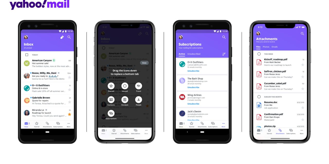 Yahoo Mail Baru dengan Fitur Inovatif dan Kemampuan Personalisasi