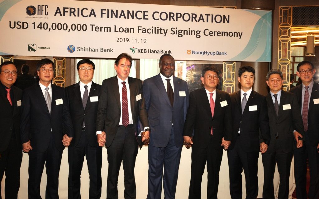 African Financial Corporation Tandatangani Kesepakatan Pinjaman Berjangka Kimchi Senilai 140 juta USD dari Korea