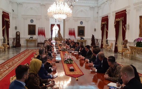 EU-ABC Lakukan Pertemuan dengan Presiden Jokowi Bahas Peluang Ekonomi di Indonesia