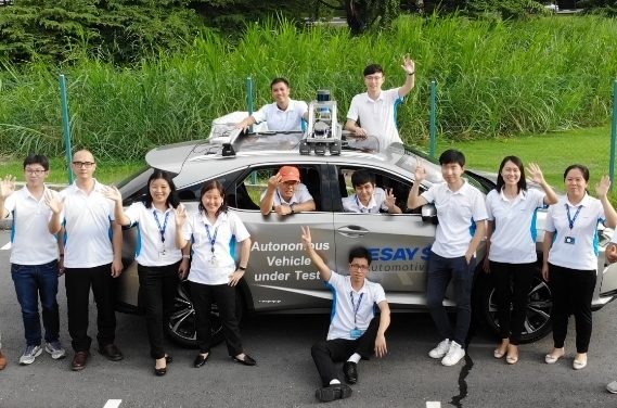 Desay SV Automotive Terima Lisensi Pengujian Kendaraan Otonom di Singapura