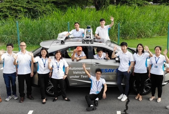 Desay SV Automotive Terima Lisensi Pengujian Kendaraan Otonom di Singapura