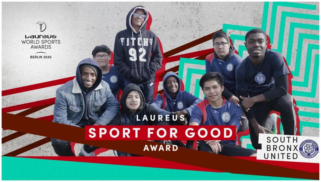 South Bronx United Terima Penghargaan Laureus Sport for Good Award 2020