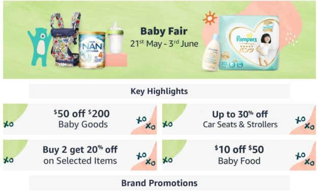 Amazon Luncurkan Baby Fair Pertama dan Kontes #TheAmazingBabies di Singapura