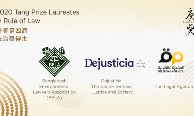 BELA, Dejusticia dan Legal Agenda, Menangkan Tang Prize 2020 Kategori Hukum
