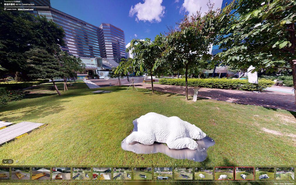 CIC-Zero Carbon Park Gelar Pameran ‘Seni dalam Konstruksi’ dengan Tur Virtual 3D