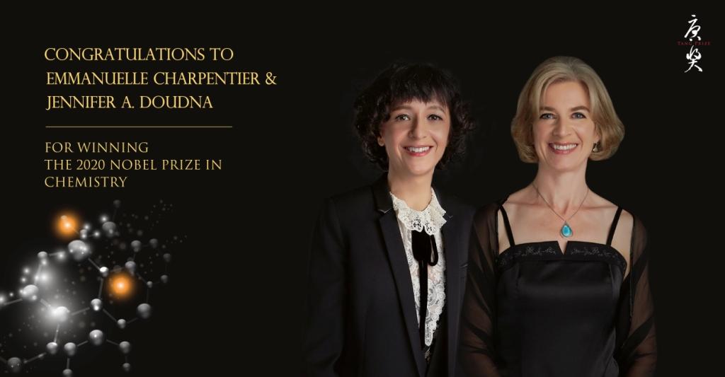 Pemenang Tang Prize 2016, Dr Doudna dan Dr Charpentier Raih Penghargaan Nobel Kimia Tahun 2020