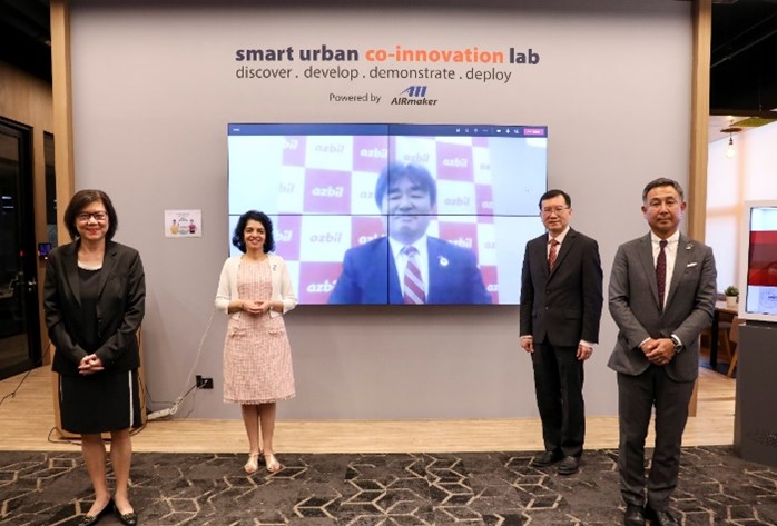 Azbil Berpartisipasi dalam Inisiatif Percontohan Solusi Otomasi Bangunan Baru dan Inovatif di Smart Urban Co-Innovation Lab Singapura