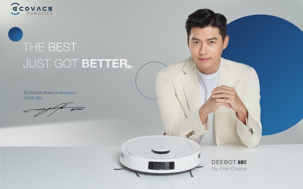ECOVACS ROBOTICS Tunjuk Aktor Populer Korea Hyun Bin sebagai Brand Ambassador, Menambah Kegembiraan Bagi Pasar Indonesia