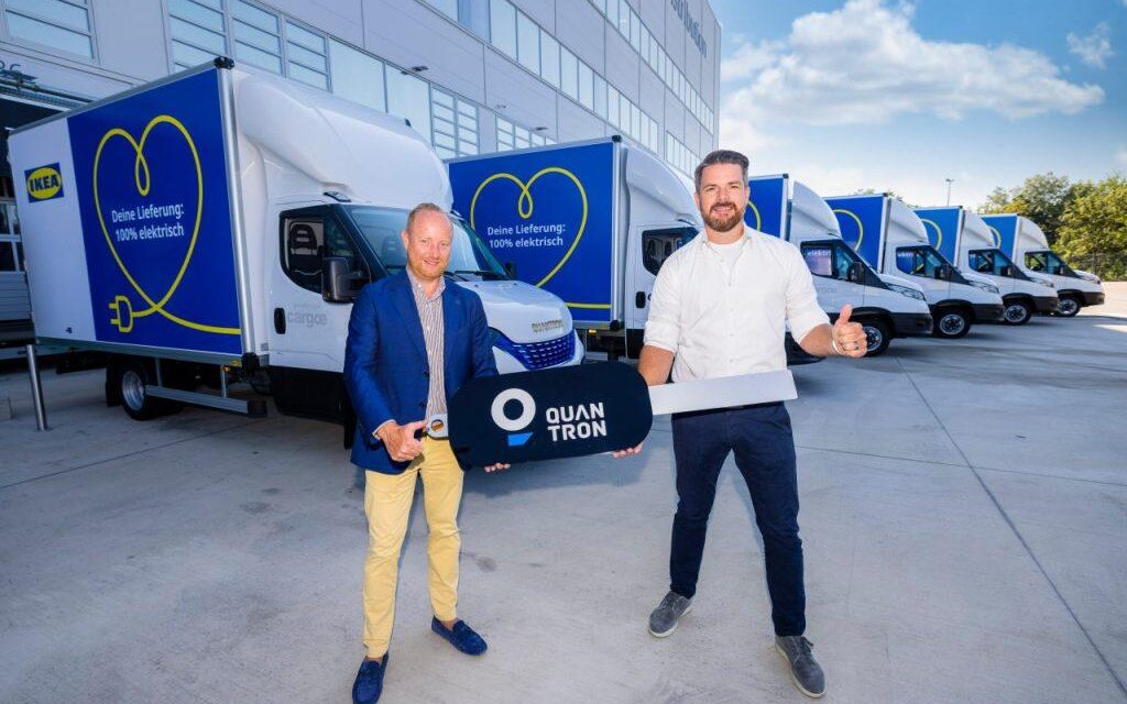 Quantron AG Kirimkan 30 Mobil Van Listrik Bebas Emisi ke IKEA Austria
