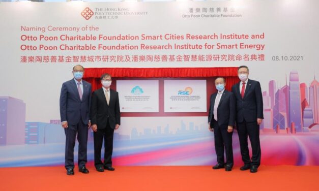 PolyU Terima Dukungan Kuat dari Otto Poon Charitable Foundation untuk Bangunn Smart City Research Institute dan Smart Energy Research Institute