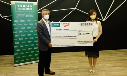 Tanoto Foundation Donasikan SGD1 juta untuk Dukung Program Business China Singapura
