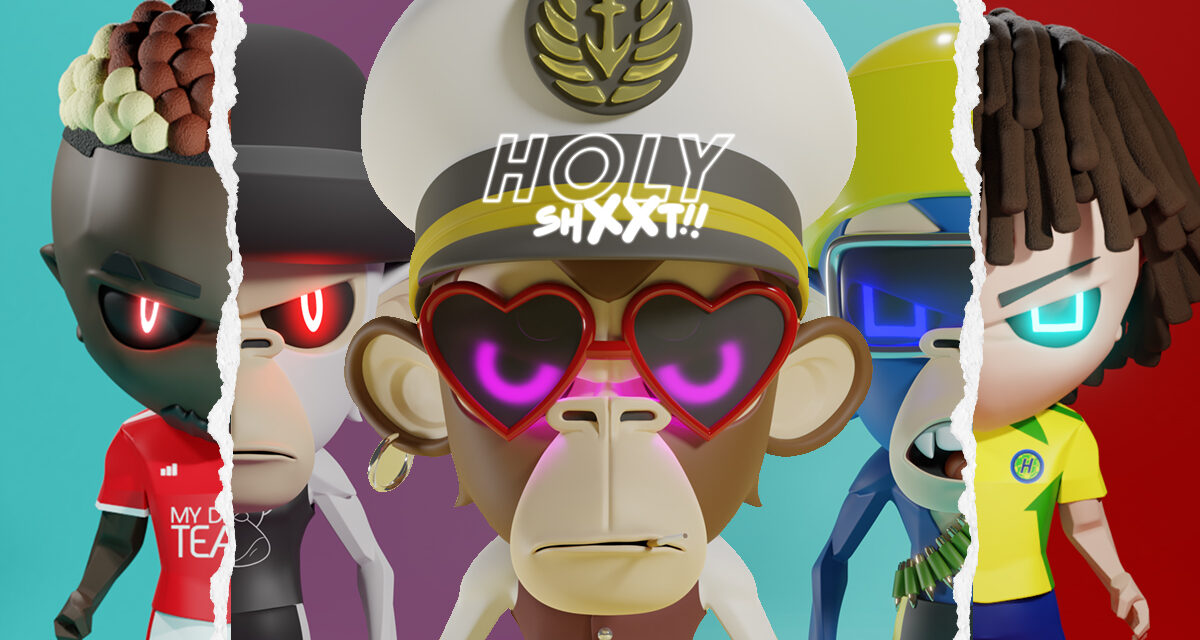 HolyShxxt!! Bekerjasama dengan Elite Apes akan Luncurkan NFT Langka Edisi Khusus Bored Ape “HolyShxxt!!”
