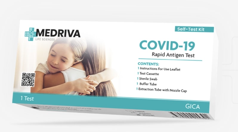 Test Kits Rapid Antigen COVID-19 Medriva™, Diluncurkan di Mannings, Rantai Apotek Terbesar di Hong Kong
