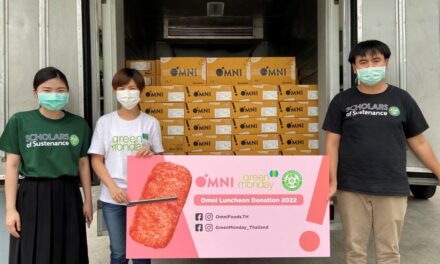 Green Monday dan OmniFoods Donasikan 130.000 makanan untuk Keluarga Kurang Mampu di Thailand