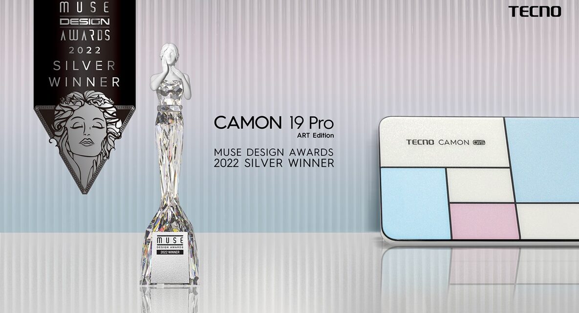 TECNO CAMON 19 Pro (Art Edition) Memenangkan MUSE Design Award 2022