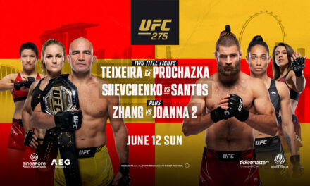 UFC® Kembali Toreh Sejarah di Singapura dengan UFC® 275: TEIXEIRA vs PROCHAZKA