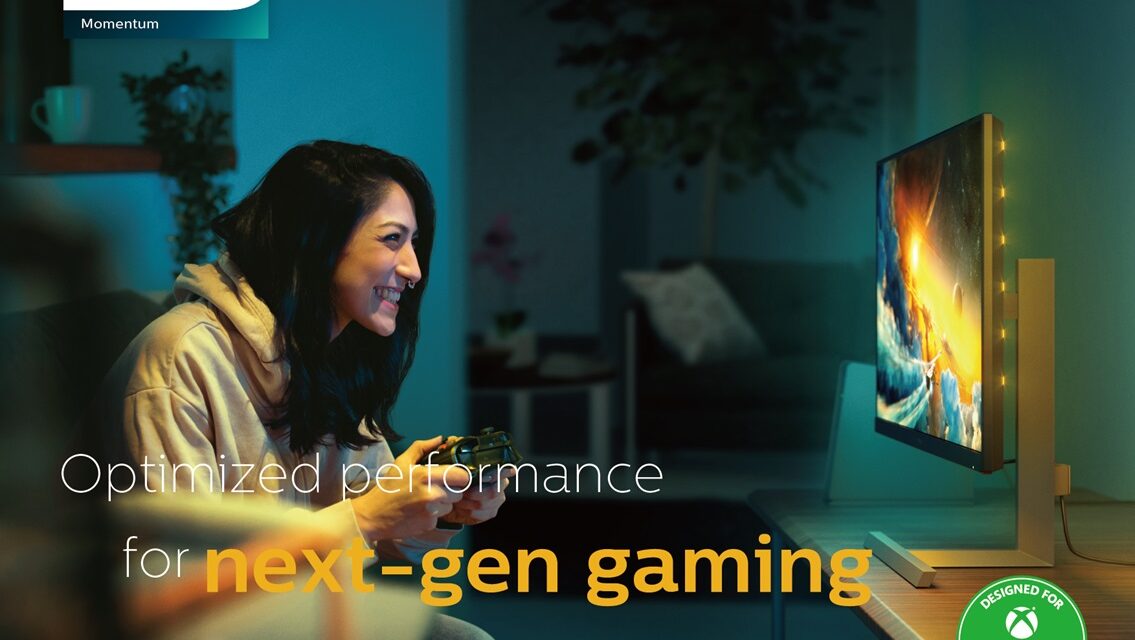 Philips Monitors Rilis Dua Monitor Baru Momentum 279M1RV dan 329M1RV, Dirancang Khusus untuk Pengalaman Gaming Xbox Terbaik