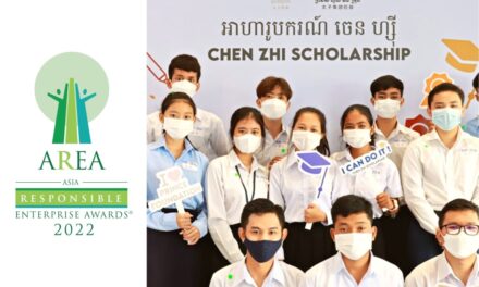 Program Unggulan ‘Beasiswa Chen Zhi’ dari Prince Foundation, Dianugarahi Penghargaan Perusahaan Bertanggung Jawab Asia (AREA) 2022