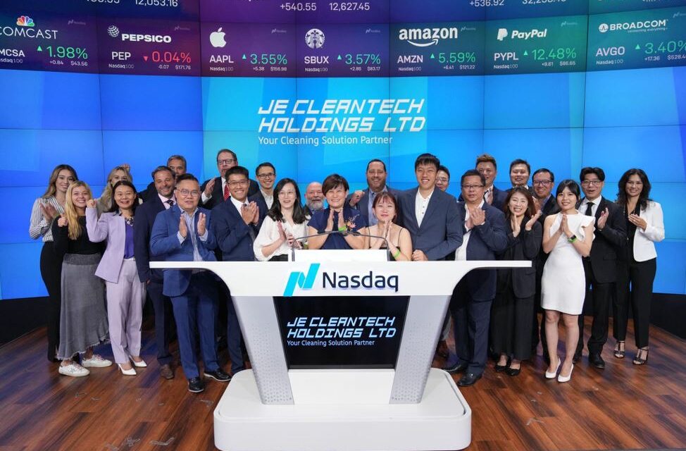 JE Cleantech Holdings Bunyikan Bel Penutupan Bursa Saham NASDAQ
