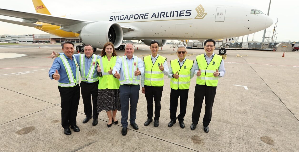 DHL Bermitra dengan Singapore Airlines Operasikan Pesawat Kargo Boeing 777 Baru dari Singapura ke Amerika Serikat