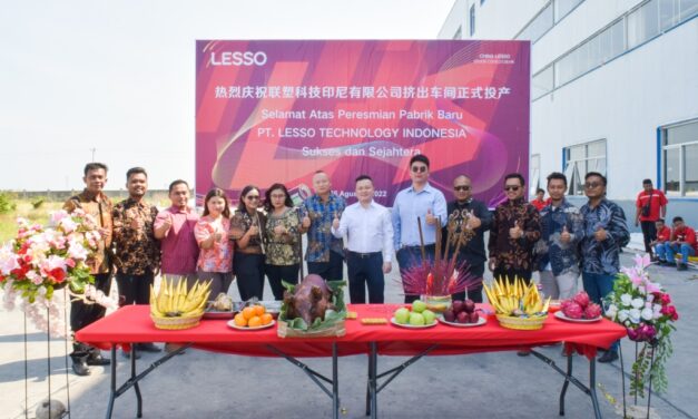 Extrusion Workshop LESSO Indonesia Resmi Beroperasi, Mempercepat Ekspansi Pasar Global