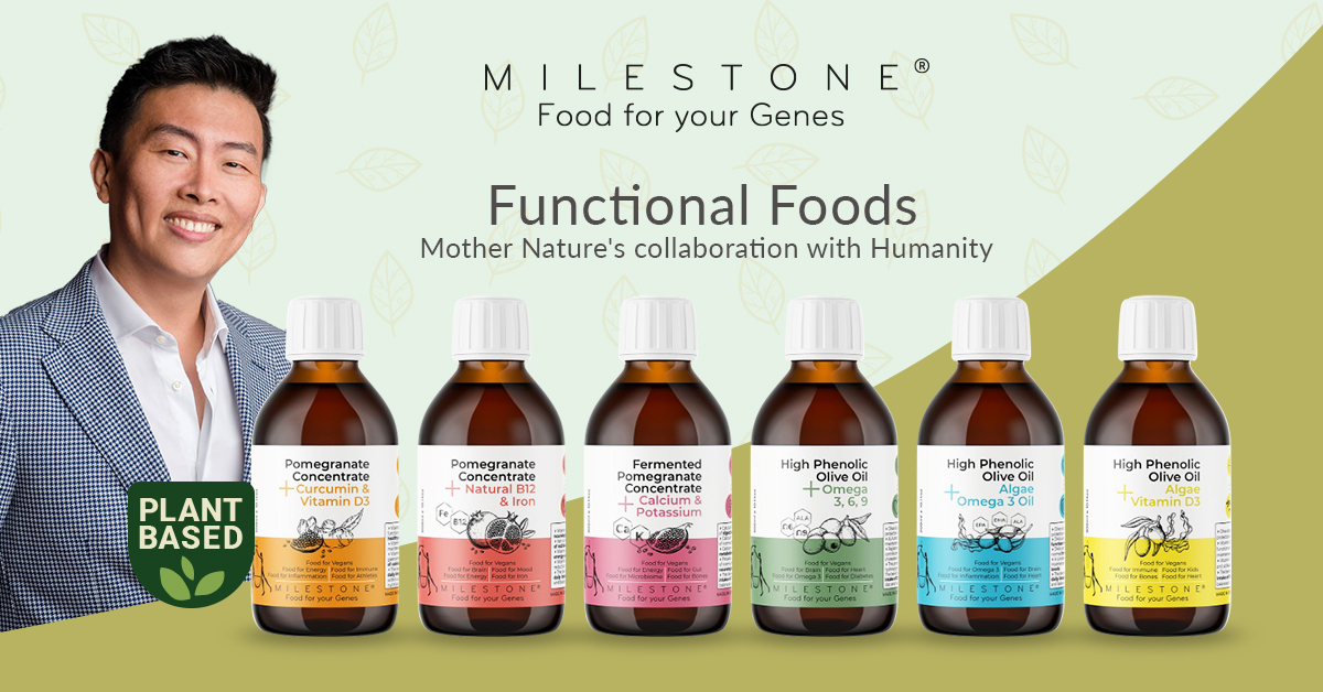 Of Dreams & Knowledge Company (Asia) Luncurkan 6 Makanan Bio-Fungsional Baru MILESTONE® for your Genes di Singapura