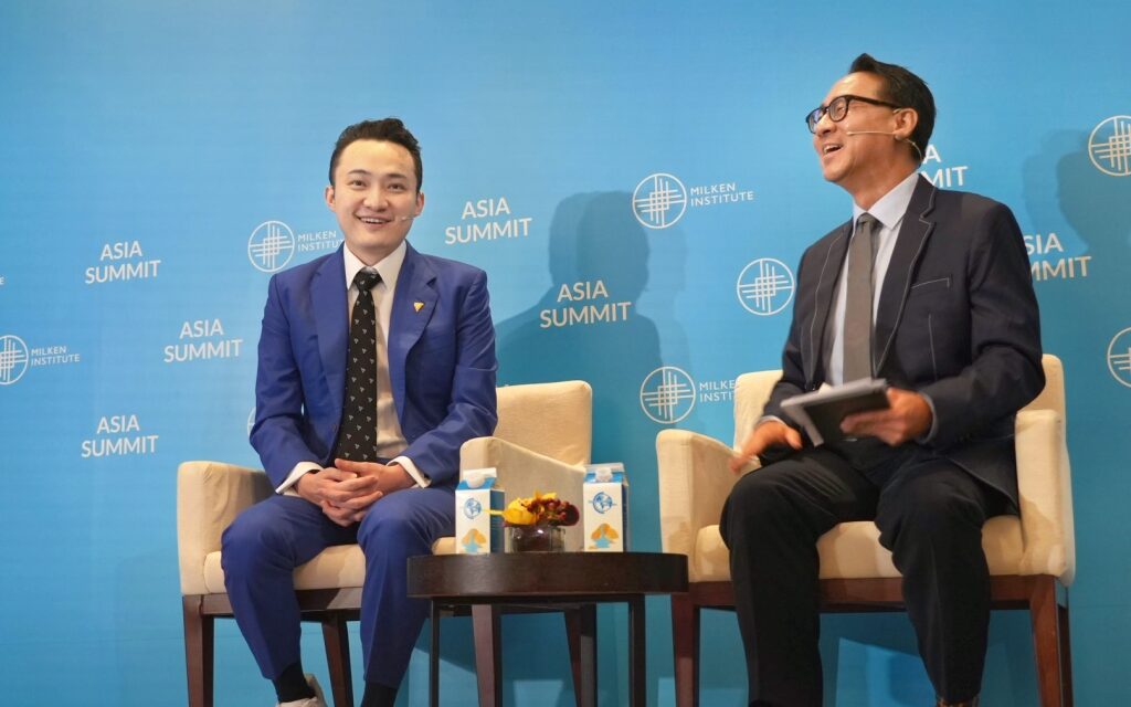 Justin Sun Pendiri TRON Hadiri Milken Institute Asia Summit, Presentasikan Visi TRON tentang Keuangan Inklusif