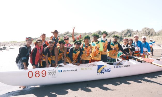 Taitung Blue Ocean Daily 2022 Gelar Tantangan Perahu Cadik pertama Kalinya di Perairan Taiwan