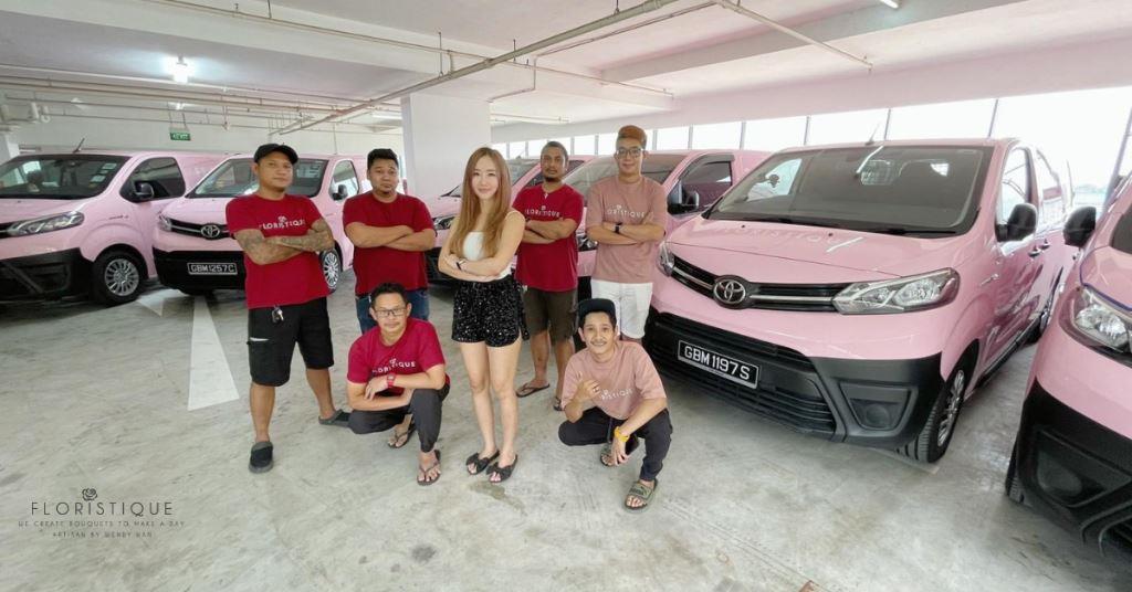 Floristique Singapura Jadi Toko Bunga Pertama yang Beralih ke Kendaraan Listrik