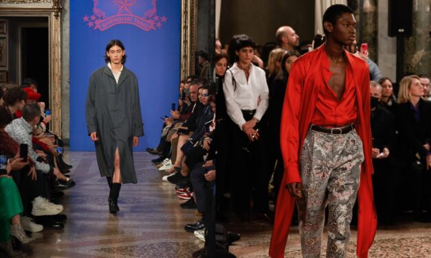 SHANGHAI TANG Rilis Koleksi Pria musim Gugur dan Musim Dingin 2023 di Milan Fashion Week