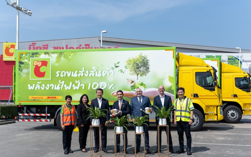 DHL Supply Chain Thailand dan Big C Gunakan Truk Listrik untuk Distribusikan Produk dan Kurangi Emisi Karbon