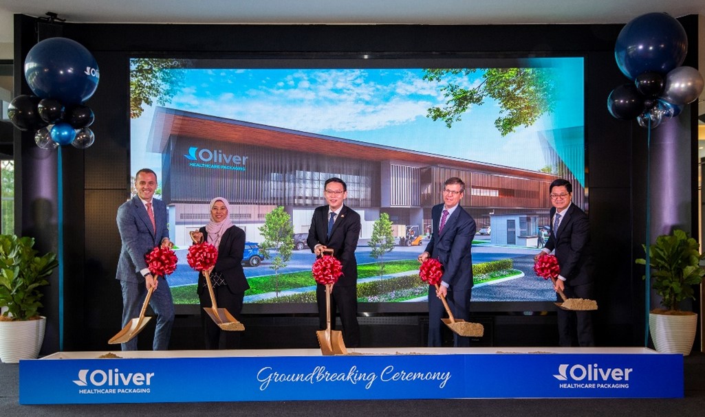 Oliver Healthcare Packaging akan  mendirikan fasilitas manufaktur seluas 122.000 kaki persegi untuk  memenuhi permintaan yang terus meningkat  untuk produk farmasi dan  perangkat medis di Asia Pasifik