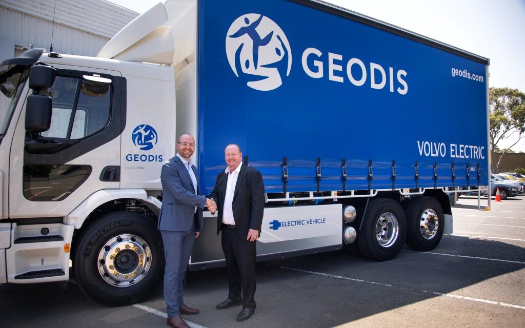 GEODIS Bekerja Sama dengan Volvo Australia Uji Coba Penggunaan Truk Listrik untuk Pengiriman Barang