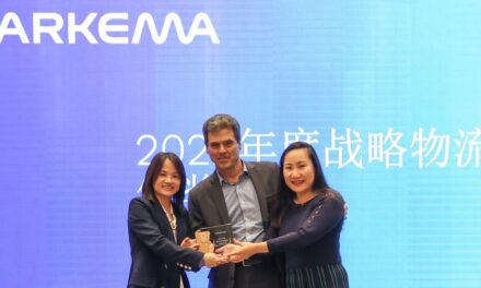 GEODIS Dianugerahi Penghargaan oleh Arkema China di Annual Carrier Conference