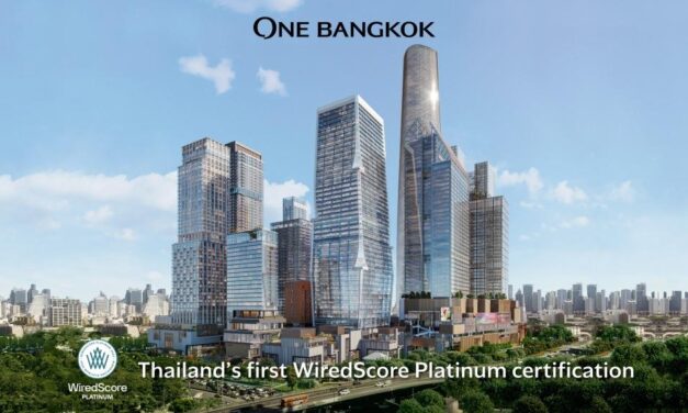 One Bangkok Jadi yang Pertama di Thailand Raih Sertifikasi Platinum WiredScore untuk Konektivitas Digital Terbaik di Kelasnya