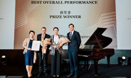 Ibu Celine Goh dari Steinway Singapura Raih 3 Penghargaan di Asia Pacific Business Award 2023