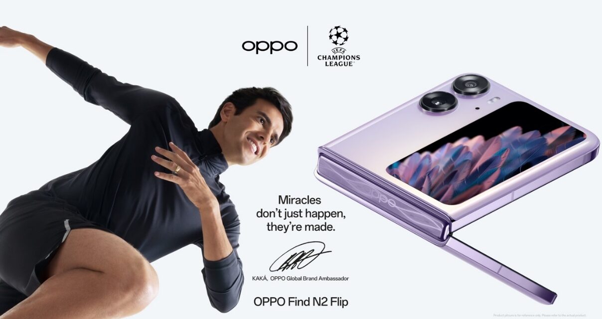 Kaká Diangkat Sebagai Brand Ambassador Global OPPO dalam Kemitraannya dengan Liga Champions UEFA, dan 3 Juni Kunjungi Jakarta