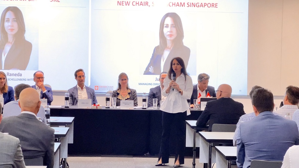 SwissCham Singapura Tunjuk Ibu Julie Raneda Sebagai Ketua Baru