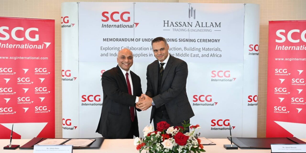 SCG International Jalin Kemitraan Startegis dengan Hassan Allam, Membuka Potensi Pertumbuhan di Asia Selatan, Timur Tengah, dan Afrika