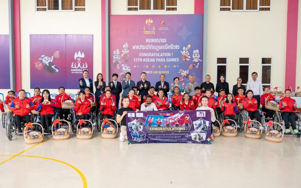 Tim Bola Basket Kursi Roda Kamboja Cetak Prestasi Mengagumkan di ASEAN Para Games ke-12
