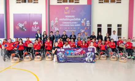 Tim Bola Basket Kursi Roda Kamboja Cetak Prestasi Mengagumkan di ASEAN Para Games ke-12