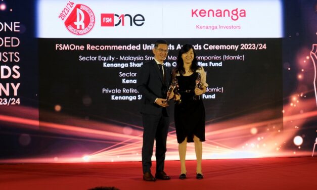 Kenanga Investors Raih Tiga Penghargaan Prestius di FSMOne Recommended Unit Trust Awards 2023/2024.