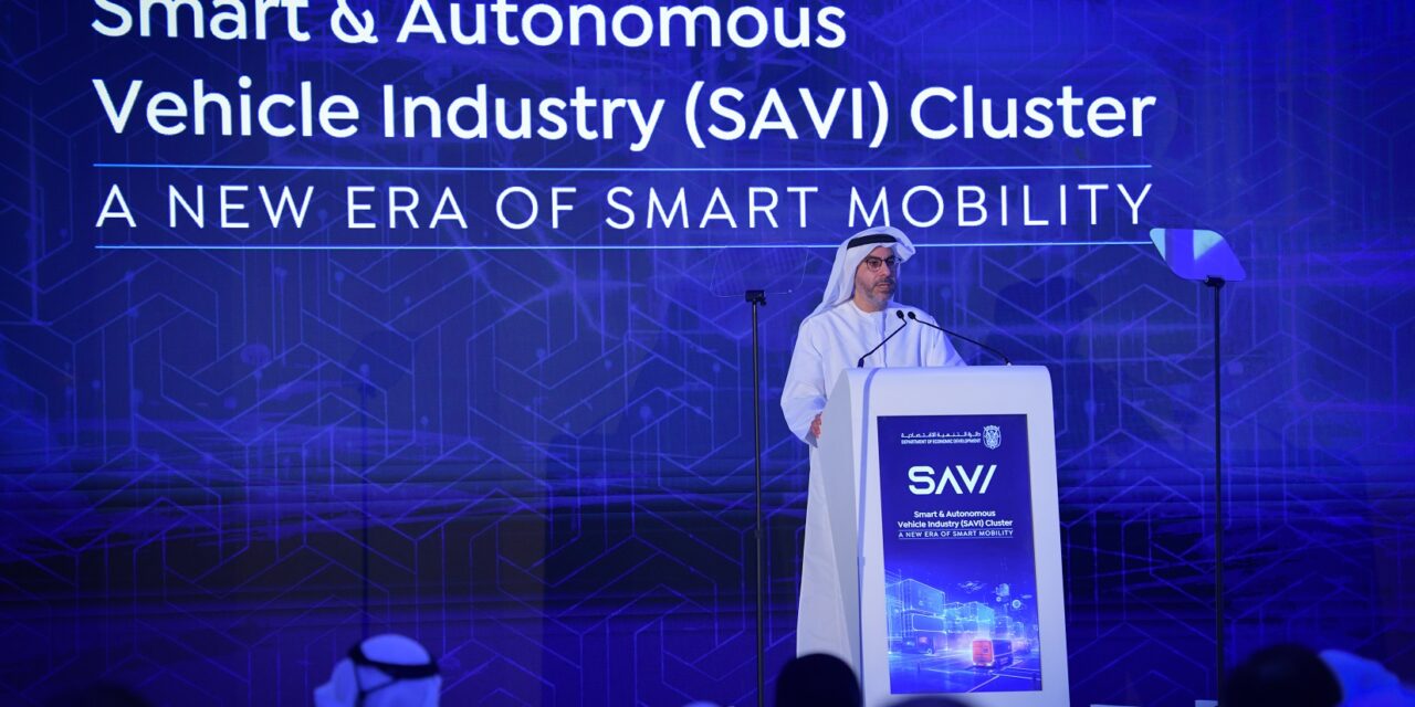Tingkatkan Evolusi Industri Abu Dhabi, Klaster Industri Kendaraan Cerdas dan Otonom (SAVI) Diluncurkan di Masdar City