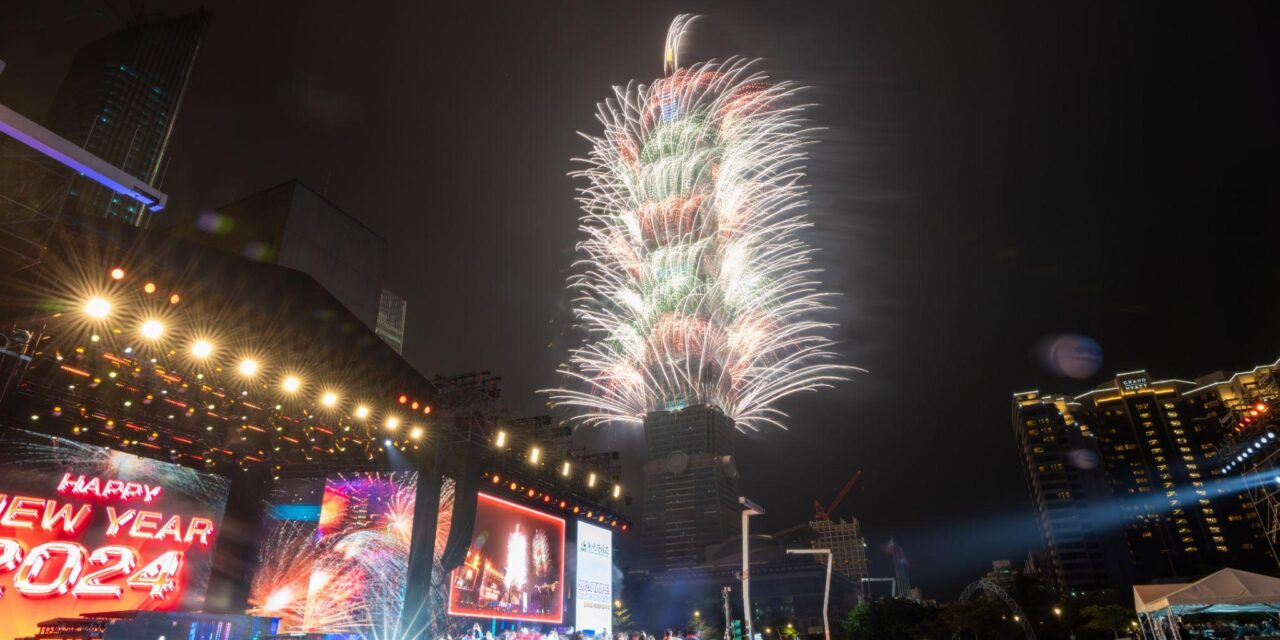 Lebih dari 170.000 Pengunjung Merayakan Tahun Baru di Acara Malam Tahun Baru Taipei 2024