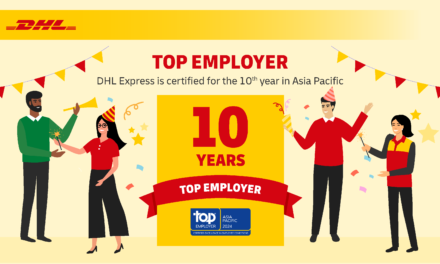 10 Tahun Berturut-turut, DHL Express Raih Sertifikasi Top Employer di Kawasan Asia Pasifik