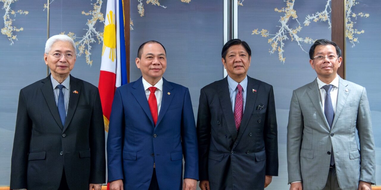 Presiden Filipina Ferdinand Marcos J Terima Kunjungan Chairman VinGroup di Hanoi