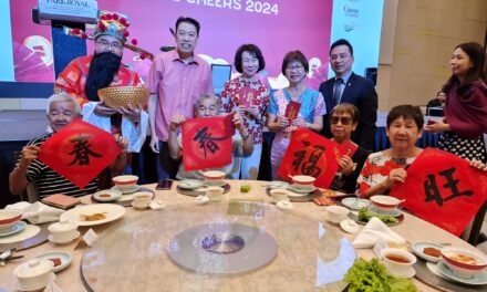 CDC Central Singapura Hadirkan Keceriaan Tahun Baru Imlek kepada 140 Manula